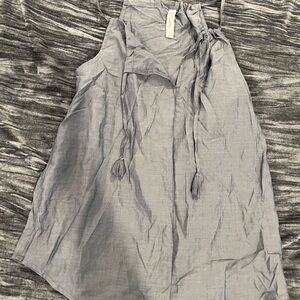 Elegant Gray Sleeveless Top Size S by Gilligan & o Malley